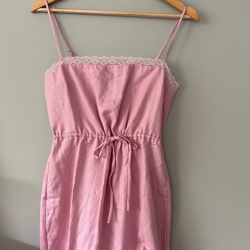 NWOT reformation linen dress